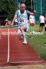Mens long jump, 2024 NE Masters Track and Field Champs., Monkton Stadium, Jarrow.  Photo: David T. Hewitson/Sports for All Pics